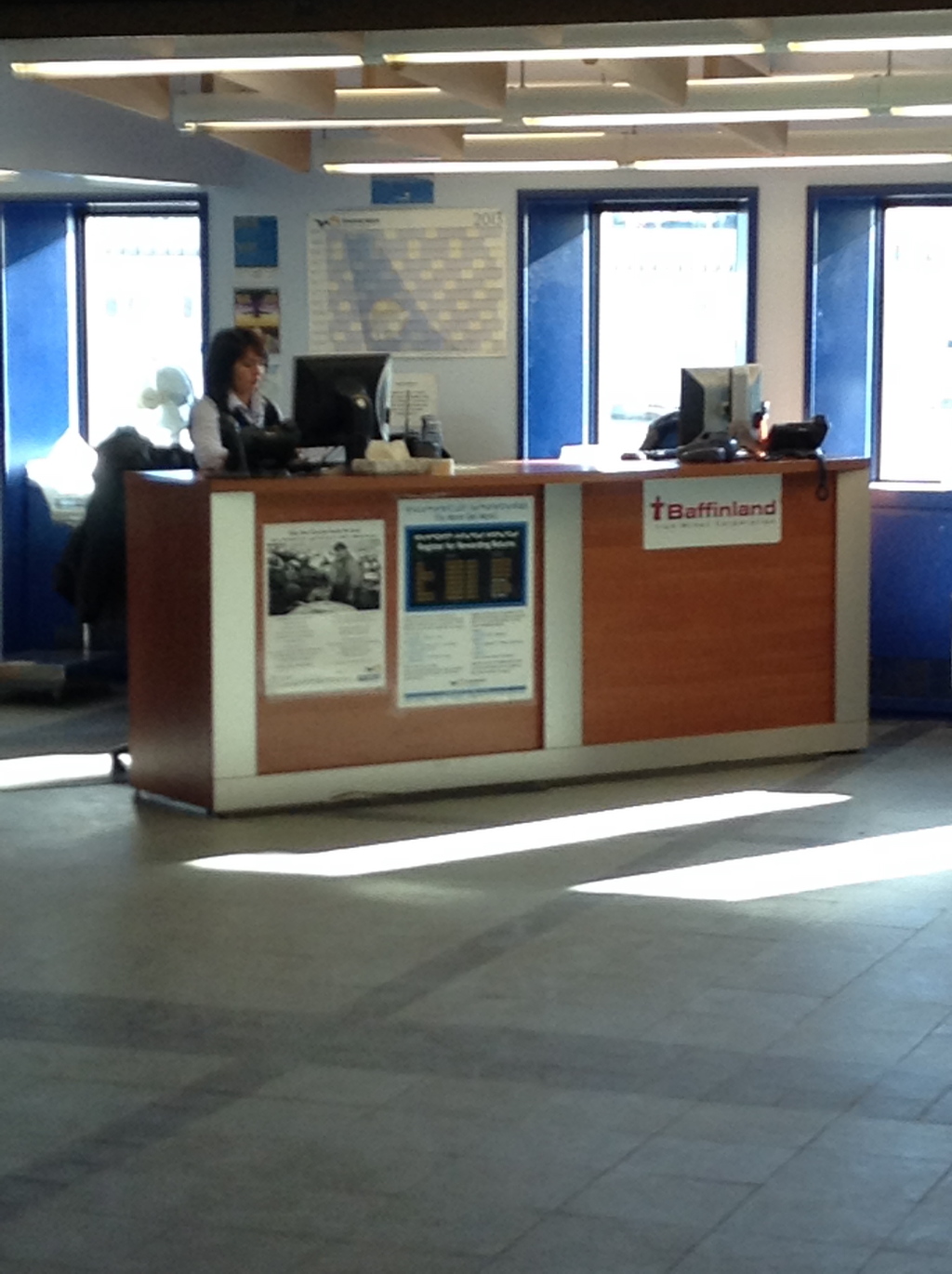 photo Check in counter - regional flights